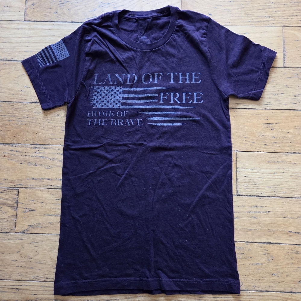 Nine Line Apparel, Plum Color Size Small